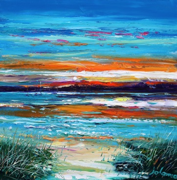 Autumn Sunset Isle of Gigha 16x16 Autumn Sunset Isle of Gigha 16x16